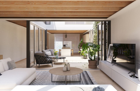 Chalet adosado en venta en calle Molino Hundido , 14