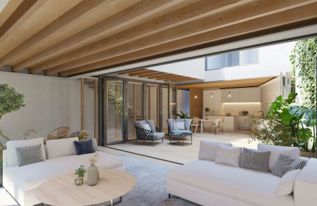 Chalet adosado en venta en calle Molino Hundido , 14