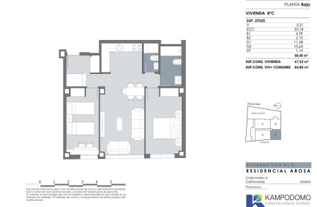 Piso en venta en calle molino, 3