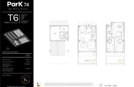 Chalet adosado en venta en calle Valle del Cabriel, 34