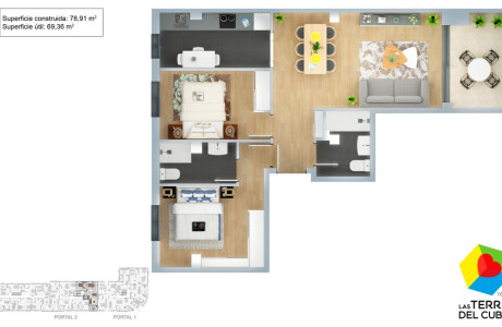 Piso en venta en avenida de México, 14