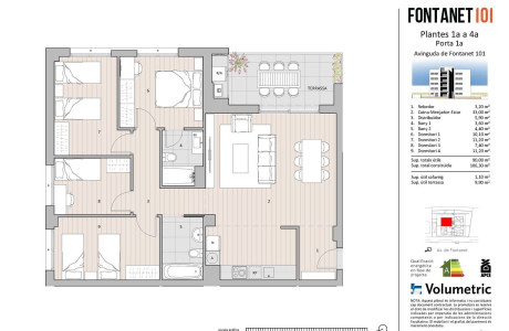 Piso en venta en avenida Fontanet, 101