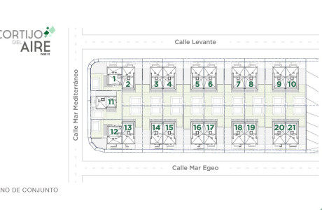 Chalet pareado en venta en calle Mar Mediterráneo, esq. C/ Levante s/n
