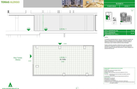 Local en venta en calle Tomás Alonso , 72