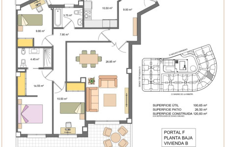 Piso en venta en calle Huerta del Conde s/n