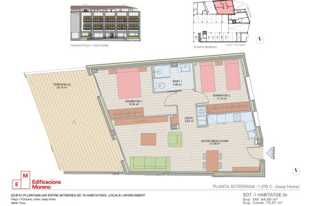 Piso en venta en plaza 1 Octubre s/n