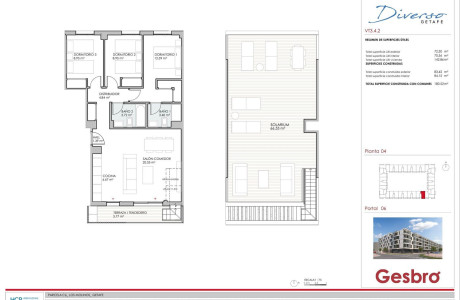 Dúplex en venta en calle Parcela C6 Los Molinos s/n