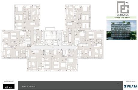 Ático en venta en calle Caleruega, 79