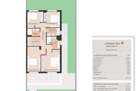 Chalet pareado en venta en calle Lacal, 10