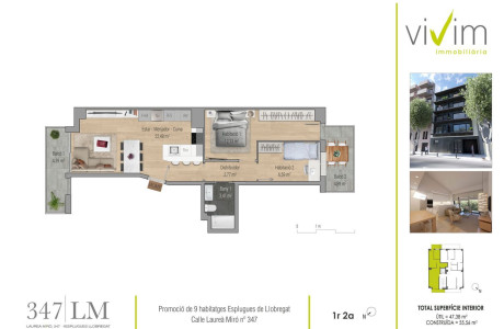 Piso en venta en calle de Laureà Miró, 347