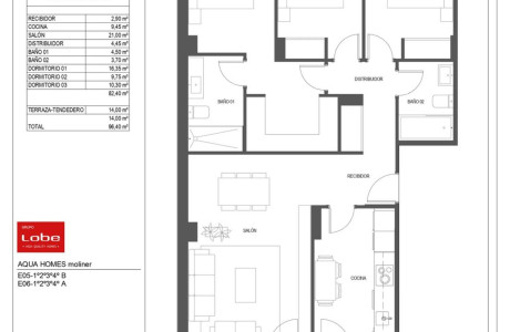 Piso en venta en calle Gabriela Mistral s/n