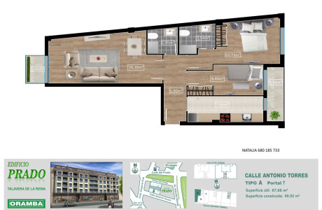 Piso en venta en paseo del Prado s/n