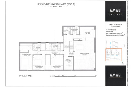 Casa o chalet independiente en venta en Lugar de Castelo, 76