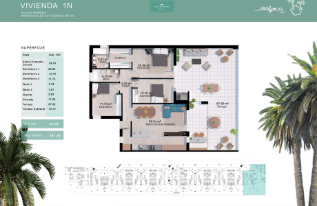 Piso en venta en calle Doñana, 45