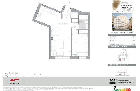 Piso en venta en calle de Santiago Ramón y Cajal, 12