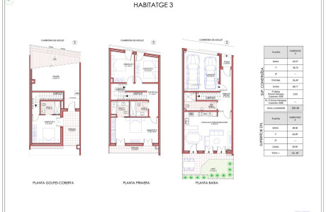 Chalet adosado en venta en calle Garriguella s/n