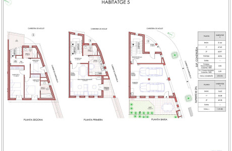 Chalet pareado en venta en calle Garriguella s/n