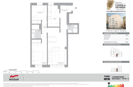 Piso en venta en calle de Santiago Ramón y Cajal, 12