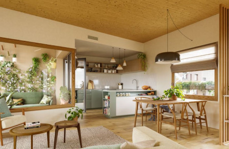 Covivienda ecológica Tomás Bretón