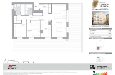 Ático en venta en calle de Santiago Ramón y Cajal, 12