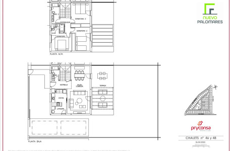 Chalet pareado en venta en calle Gordal s/n