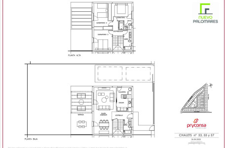 Chalet pareado en venta en calle Gordal s/n