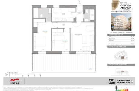 Ático en venta en calle de Santiago Ramón y Cajal, 12