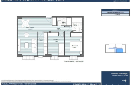 Piso en venta en avenida Felipe II, 2