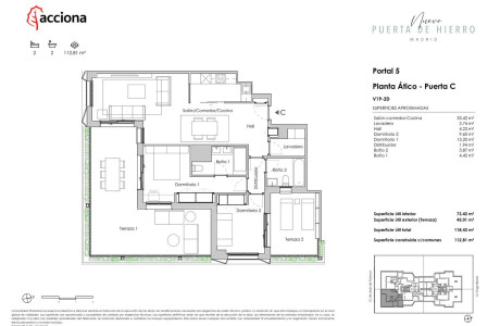 Ático en venta en calle Ángel Beato, 3