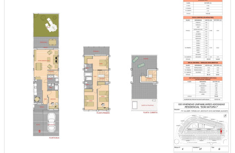 Chalet adosado en venta en calle Partida del Alluser s/n