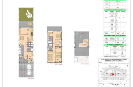Chalet adosado en venta en calle Partida del Alluser s/n