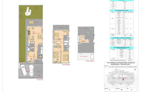 Chalet adosado en venta en calle Partida del Alluser s/n
