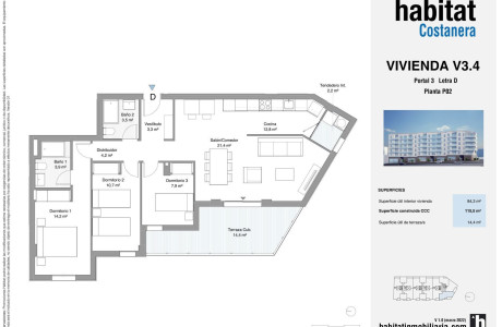 Piso en venta en carretera de Chile, 49