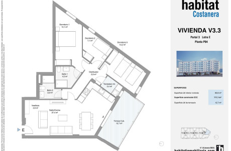 Piso en venta en carretera de Chile, 49