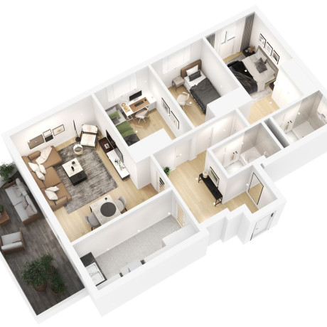 Ático en venta en calle Benahavís s/n