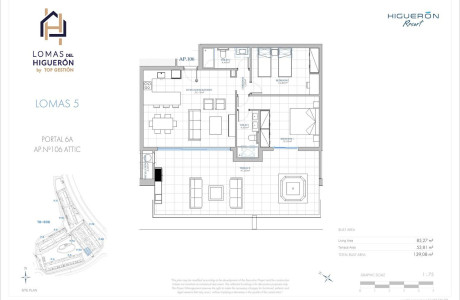 Ático en venta en Urb Reserva del Higuerón, 4