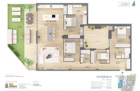 Piso en venta en avenida de la Llosa, 6