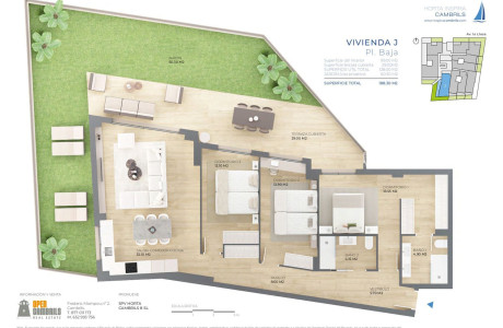 Piso en venta en avenida de la Llosa, 6