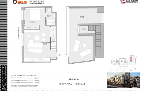 Ático en venta en calle Asunción Castell, 1