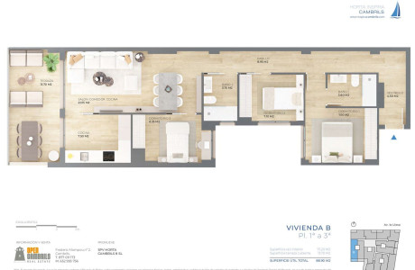 Piso en venta en avenida de la Llosa, 6