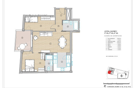 Piso en venta en calle Jaume I s/n