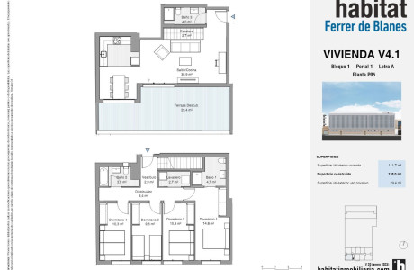 Dúplex en venta en avenida Barberá, 226