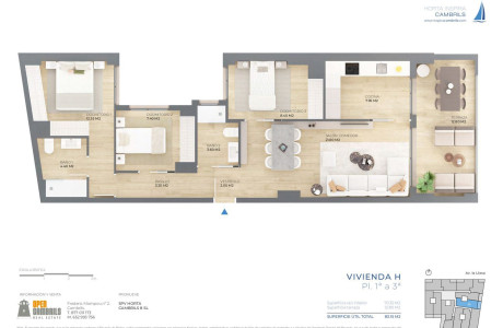 Piso en venta en avenida de la Llosa, 6