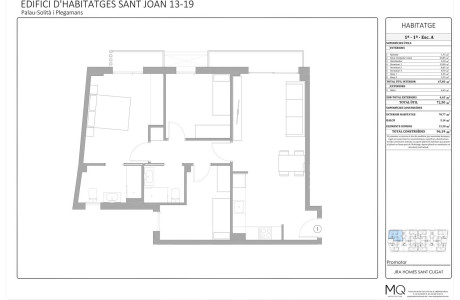 Piso en venta en calle Can Joan, 13