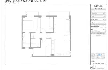 Piso en venta en calle Can Joan, 13