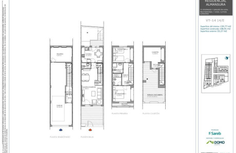 Chalet adosado en venta en calle Cutxos , 13