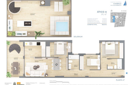 Ático en venta en avenida de la Llosa, 6