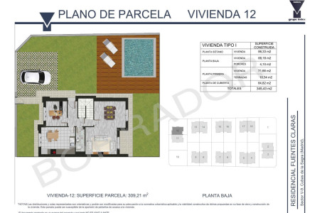 Chalet pareado en venta en calle Sector v9 s/n