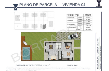 Chalet pareado en venta en calle Sector v9 s/n