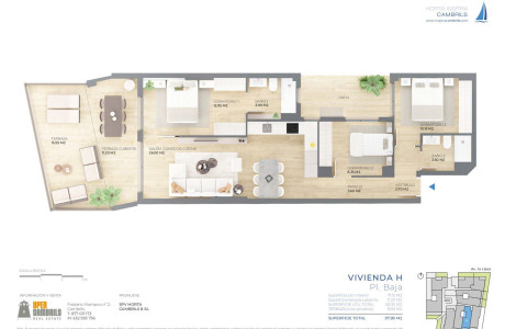 Piso en venta en avenida de la Llosa, 6